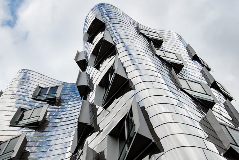 Das Gehry Haus im Medienhafen Düsseldorf